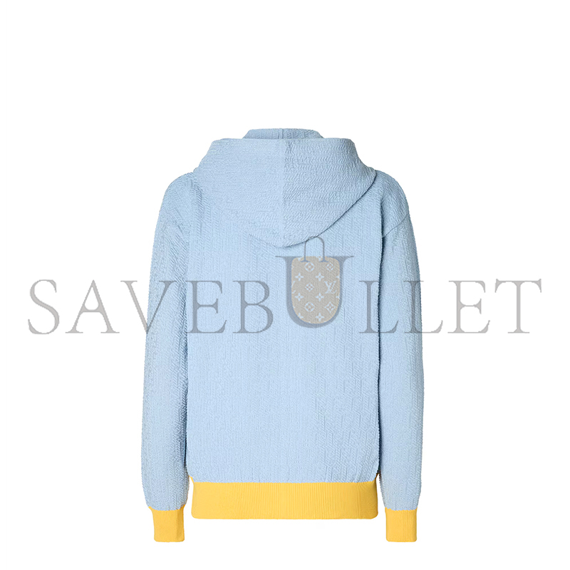 F**di sweatshirt blue ff fzj611aw4sf1w0k